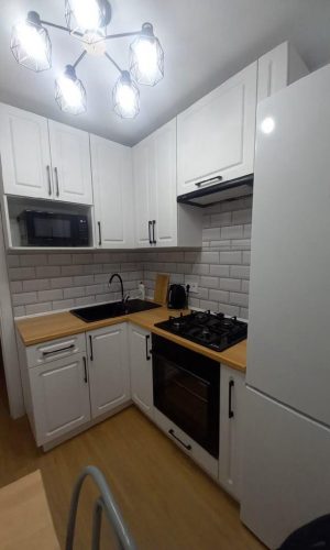 кухня с установкой